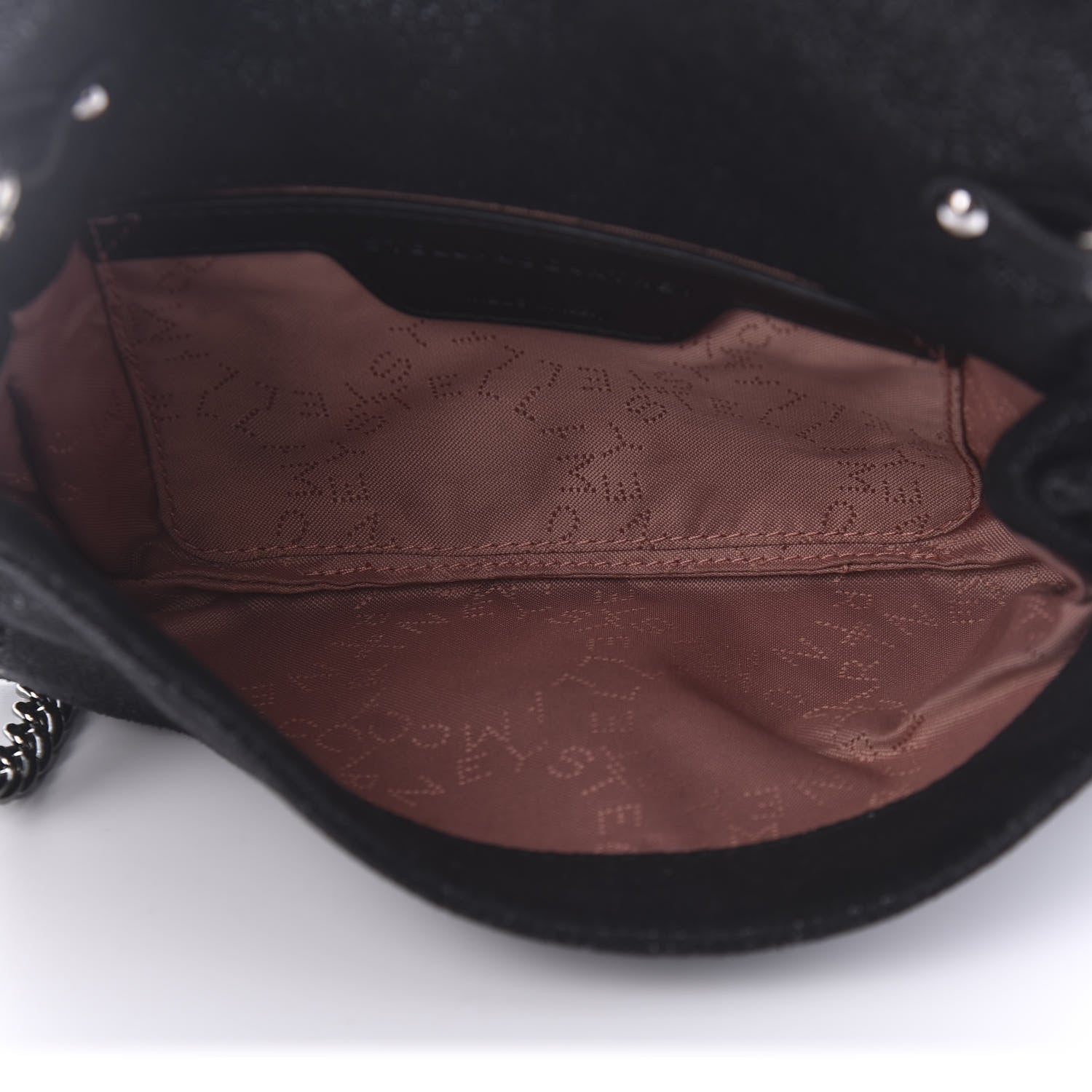 Stella McCartney Shaggy Deer Falabella Crossbody Bag Black 5 of 10