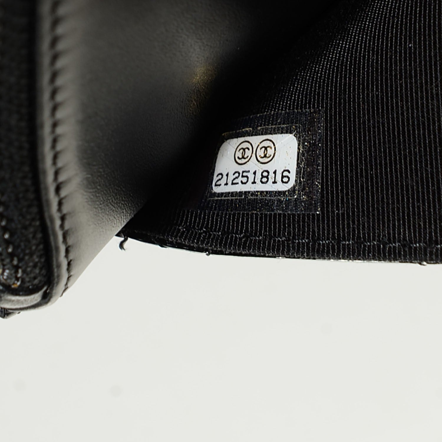 Chanel Patent Quilted Wallet On Chain WOC Black 8 of 8