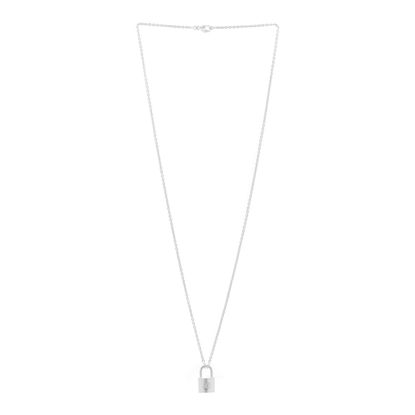 Sterling Silver Lockit Necklace