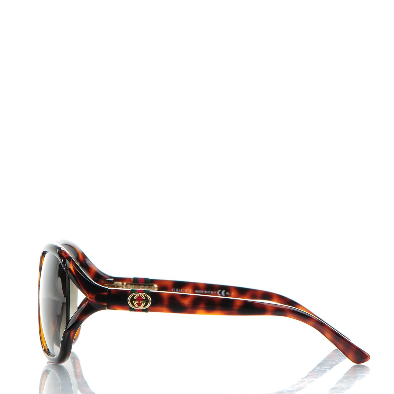 Gucci GG Web 3646/S Sunglasses Tortoise 3 of 7