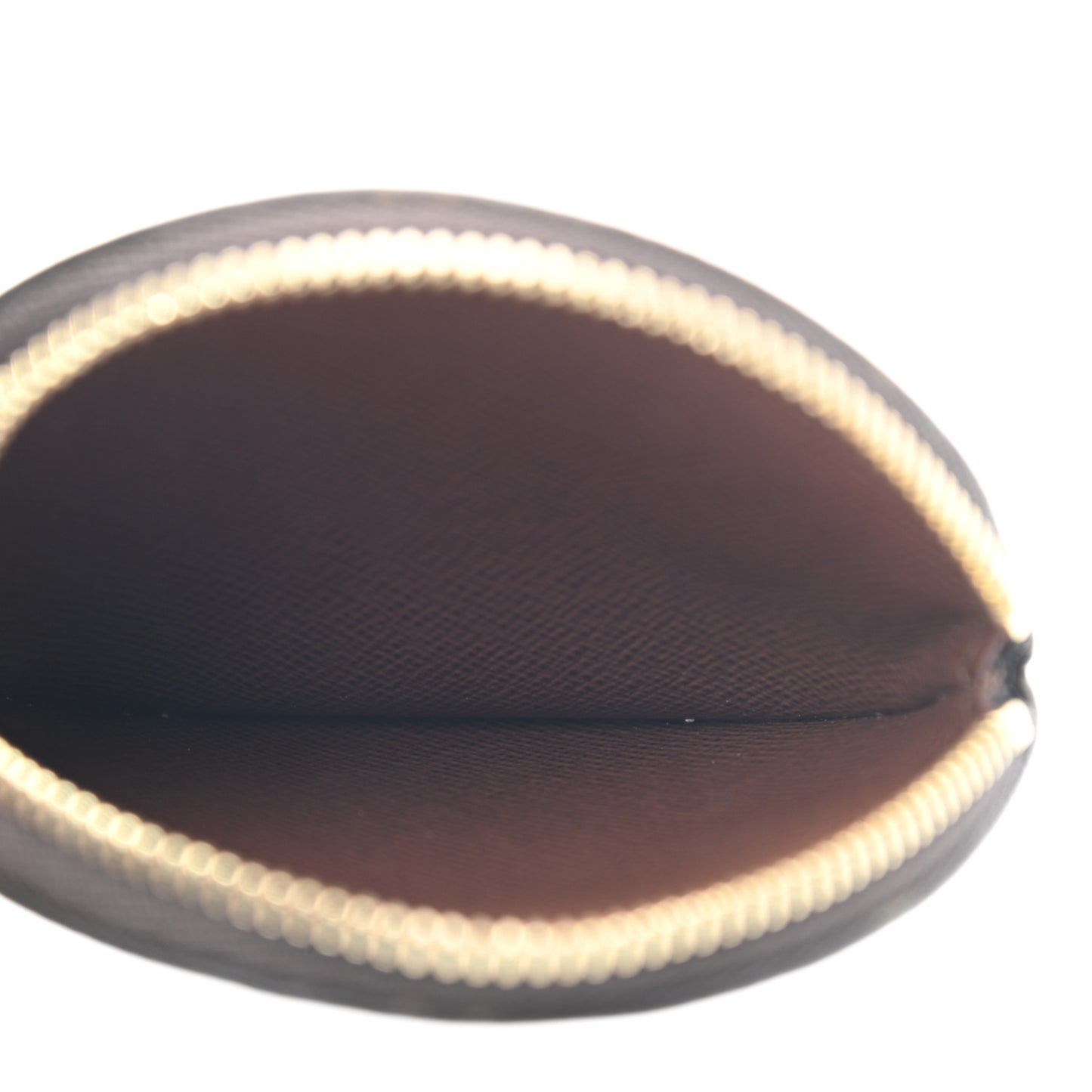 Monogram Round Coin Purse