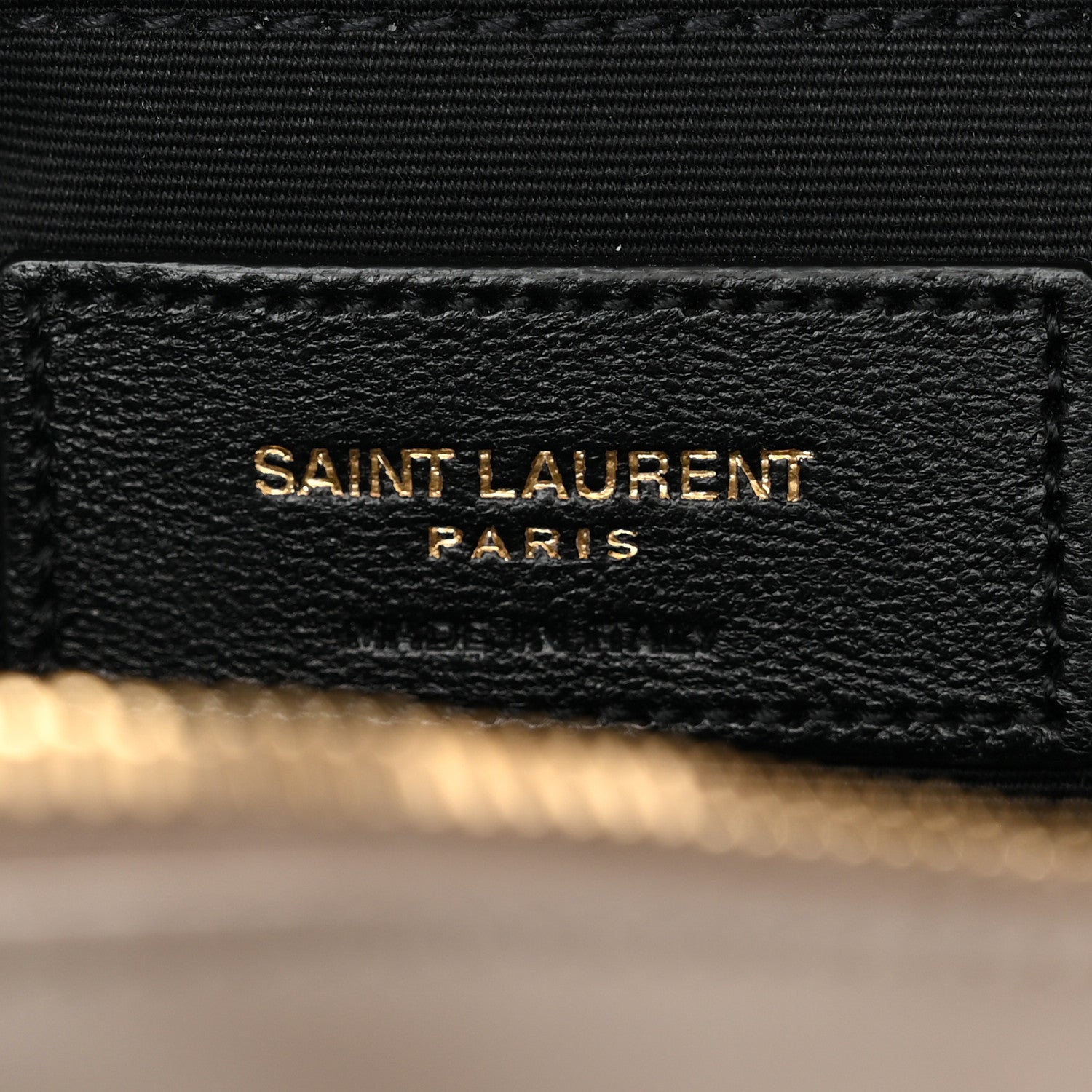 Saint Laurent Calfskin Matelasse Joan Camera Bag Taupe 1290467