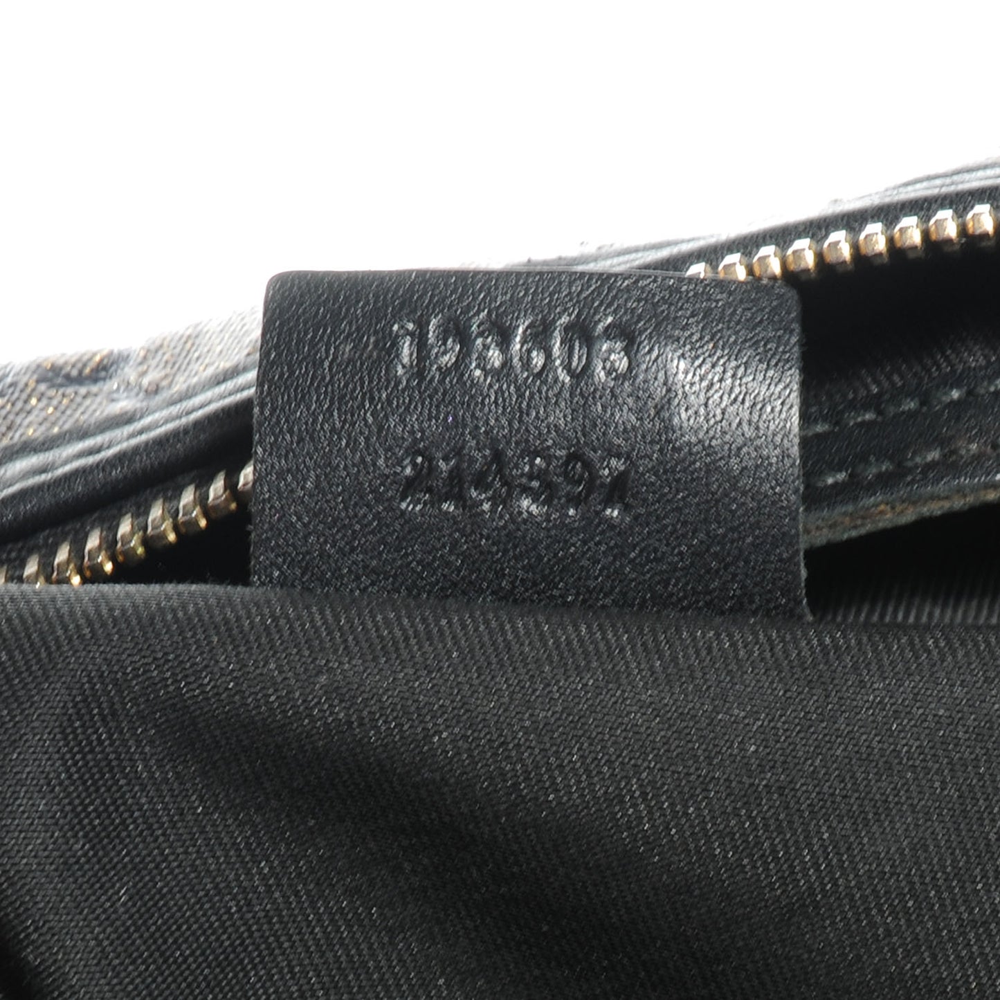 Crystal Monogram Medium Joy Boston Navy