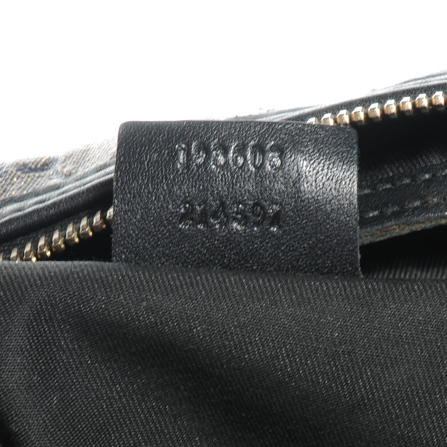 Gucci Crystal Monogram Medium Joy Boston Navy 8 of 11