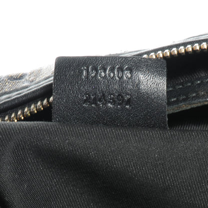 Gucci Crystal Monogram Medium Joy Boston Navy 8 of 11