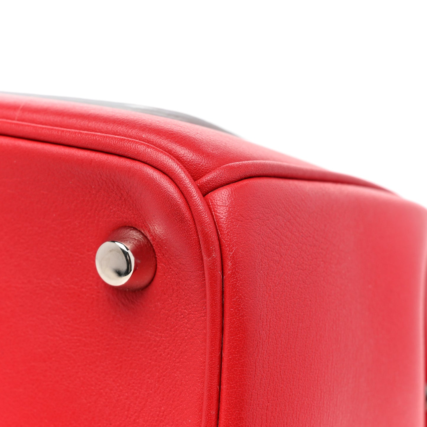 Smooth Calfskin Small Be Dior Flap Red
