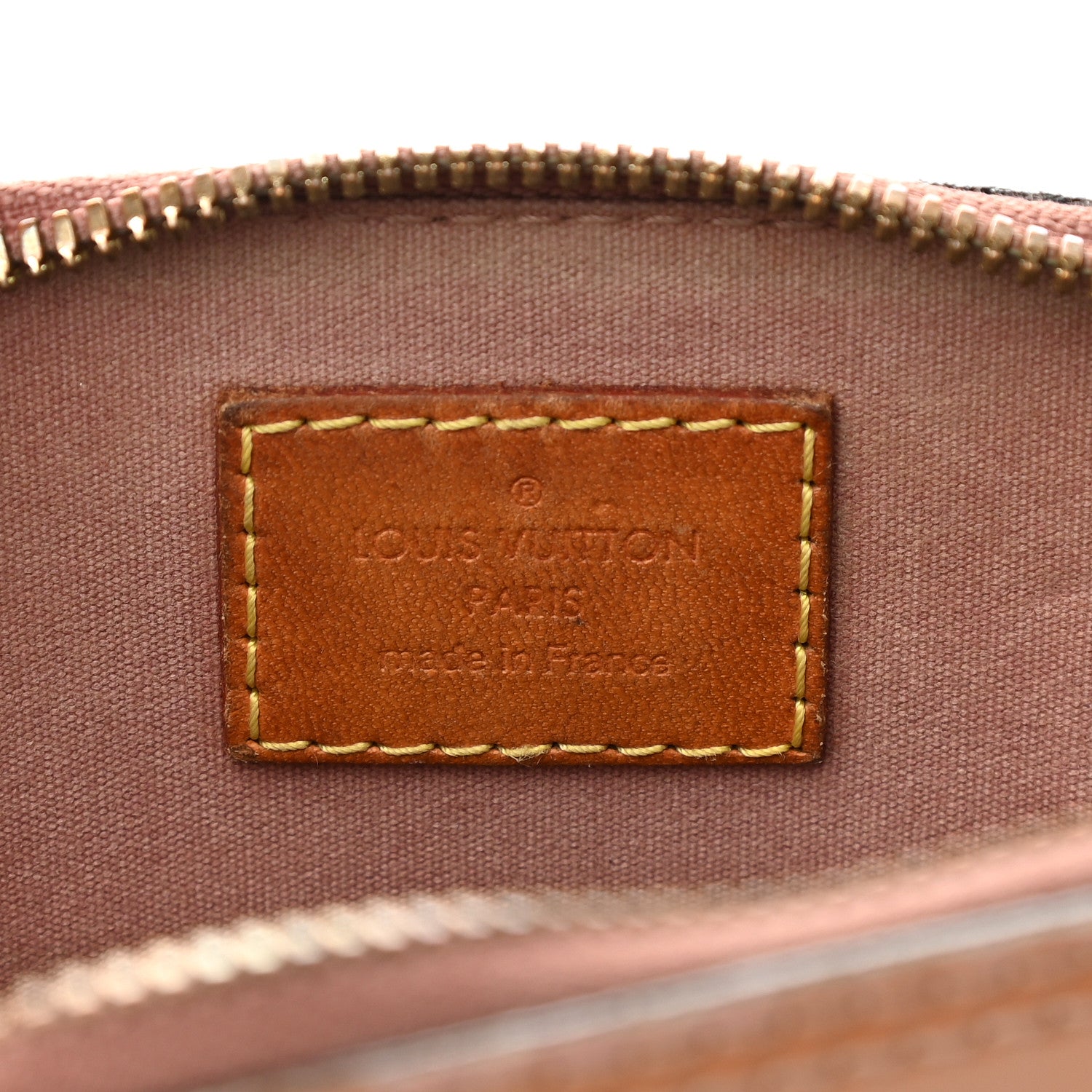 Louis Vuitton Vernis Alma BB Rose Velours 6 of 8
