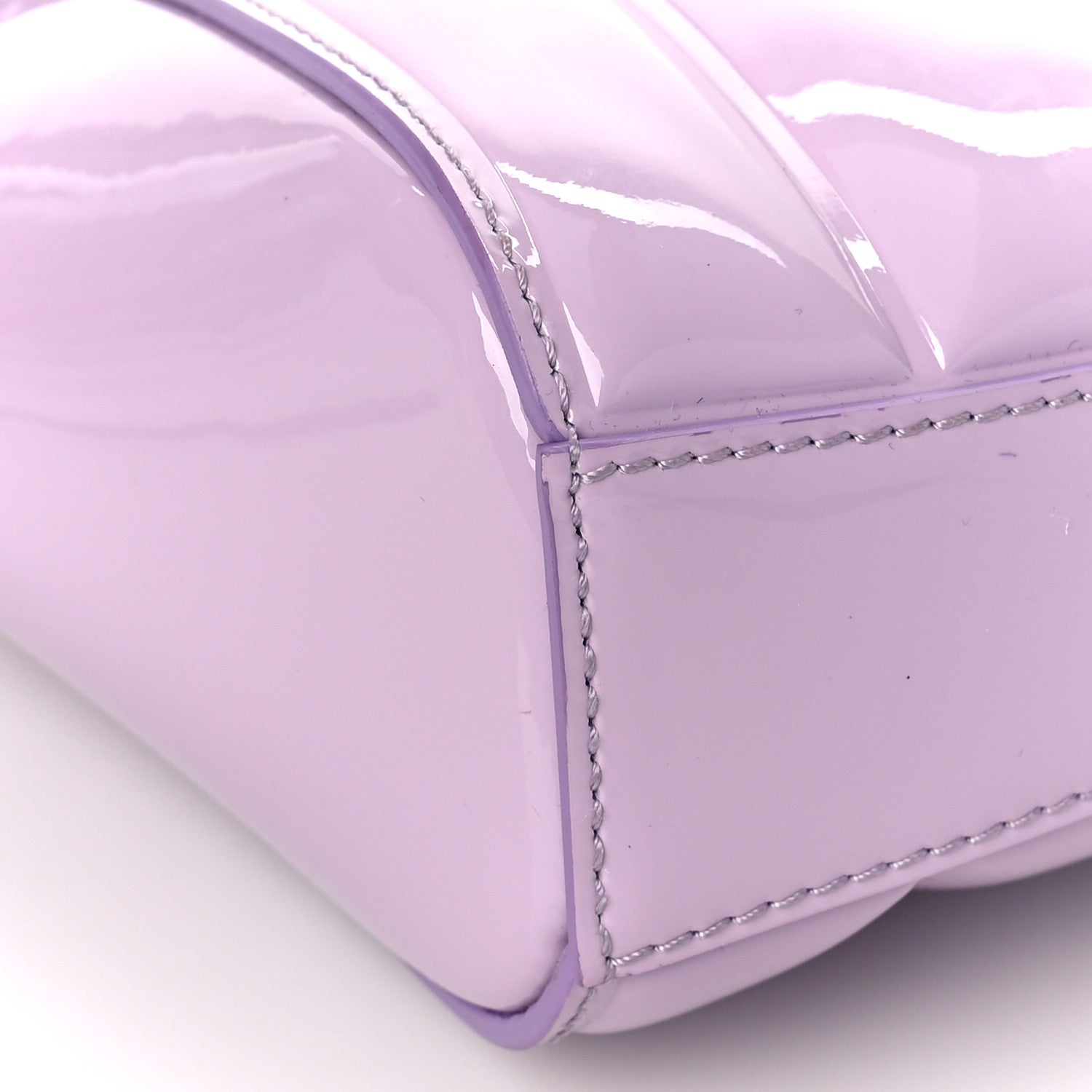 Givenchy Patent XS Lock Antigona Shoulder Bag Lilac 6 of 7