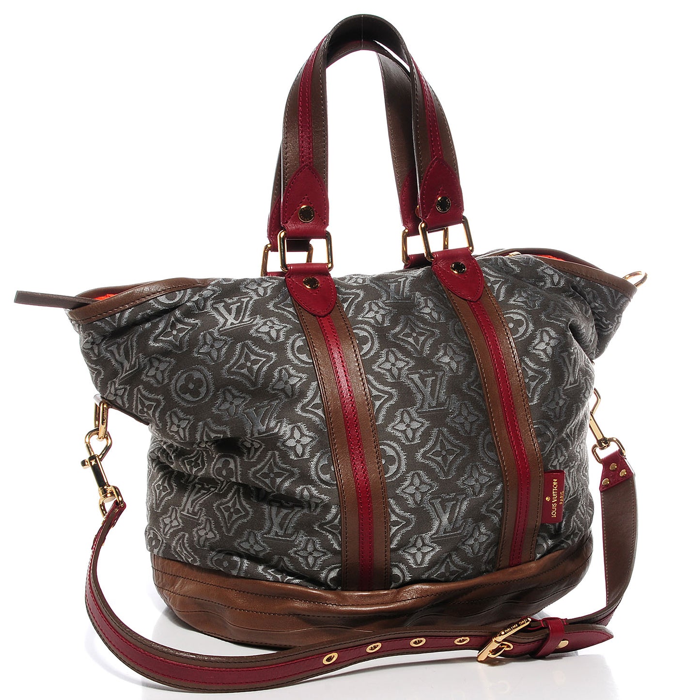 Jacquard Monogram Fabric Aviator Kaki