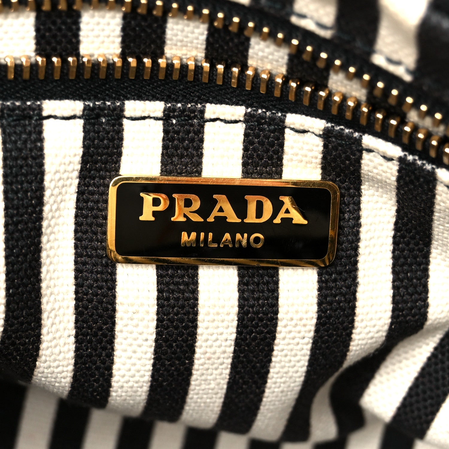 Prada Canapa Small Logo Tote Black Talco 9 of 13