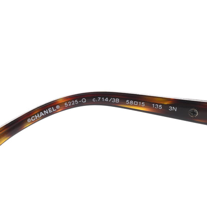 Chanel Acetate Quilted CC Sunglasses 5225Q Tortoise 7 of 9