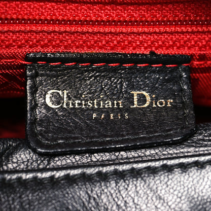 Christian Dior Lambskin Cannage Large Lady Dior Black 6 of 12