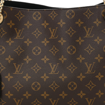 Louis Vuitton Monogram Surene MM Black 10 of 15