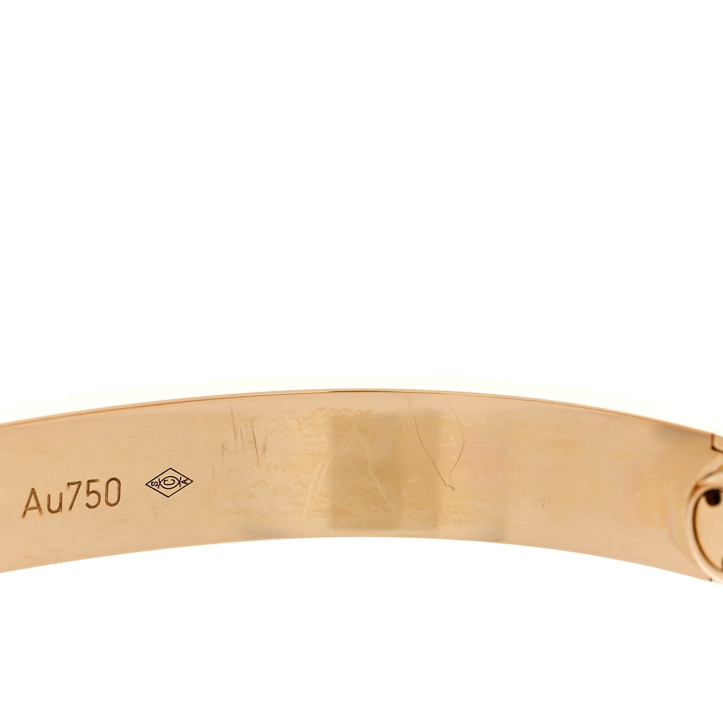 18K Yellow Gold LOVE Bracelet 15