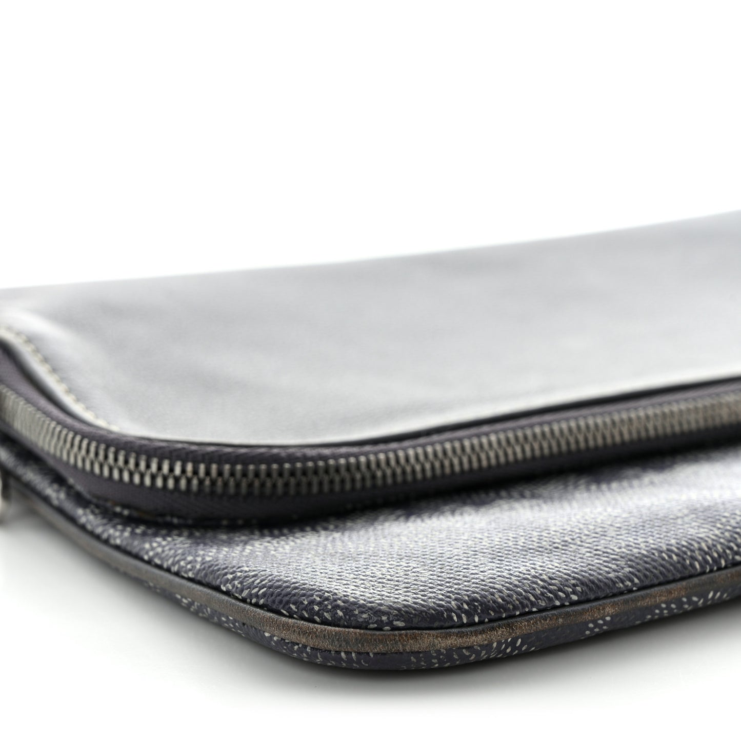 Goyardine Sainte Marie Soft Clutch Grey