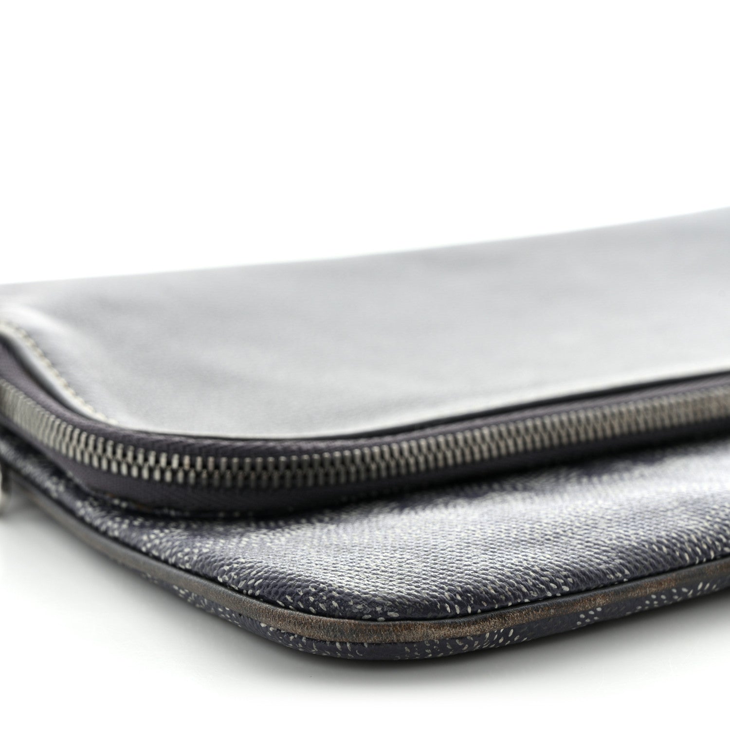 Goyard Goyardine Sainte Marie Soft Clutch Grey 9 of 13