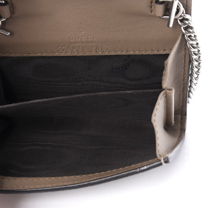 Gucci GG Supreme Monogram Dionysus Coin Purse Taupe 5 of 8