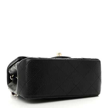 Chanel Caviar Quilted Mini Square Flap Black 4 of 10