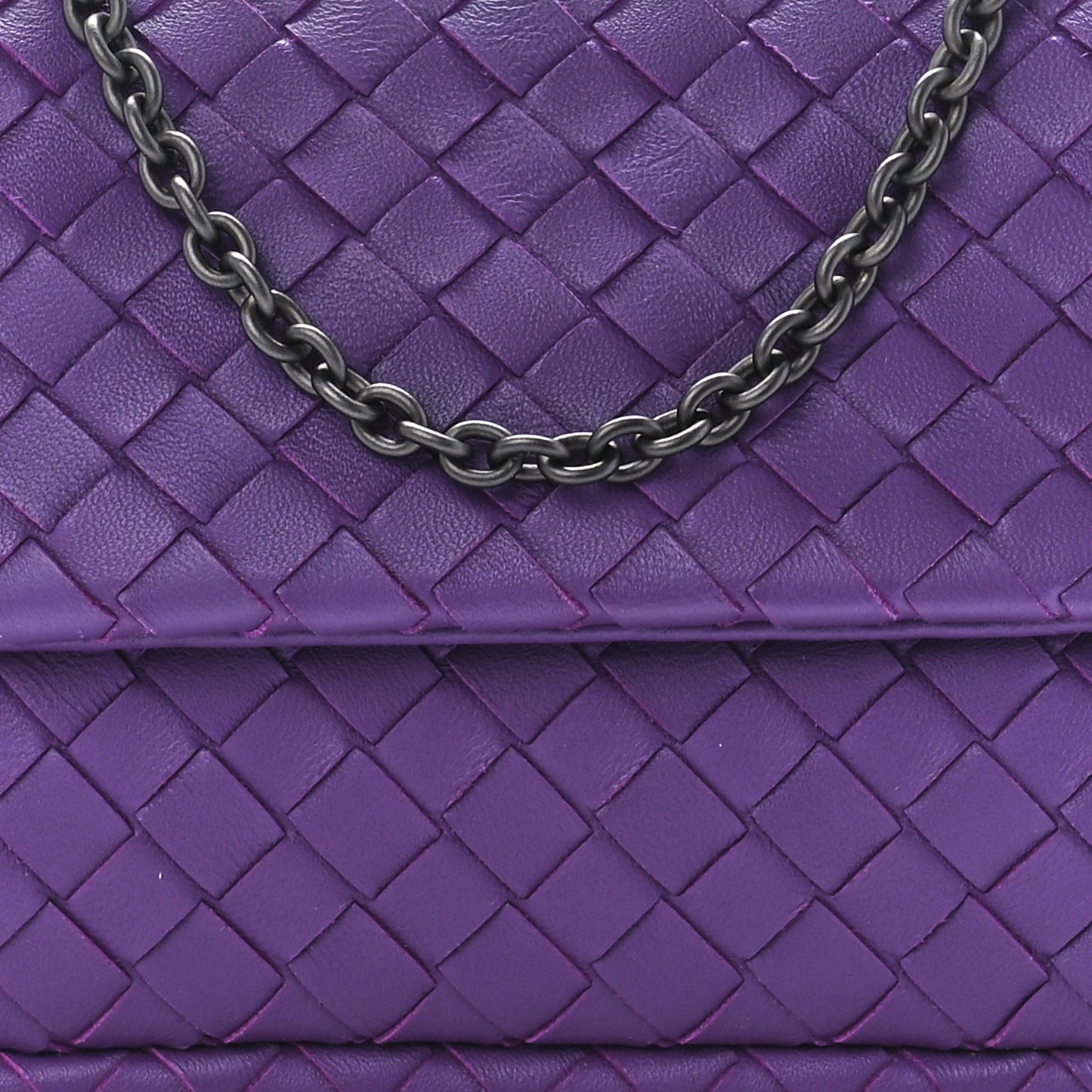 Nappa Intrecciato Mini Messenger Bag Byzantine