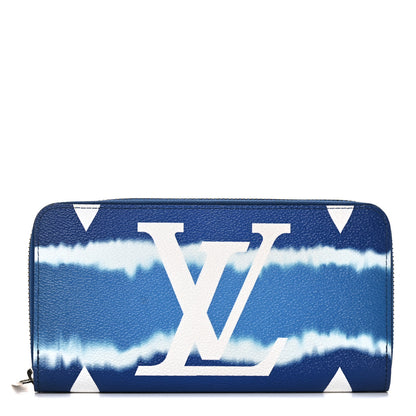 Louis Vuitton Monogram Escale Zippy Wallet Blue 1 of 10