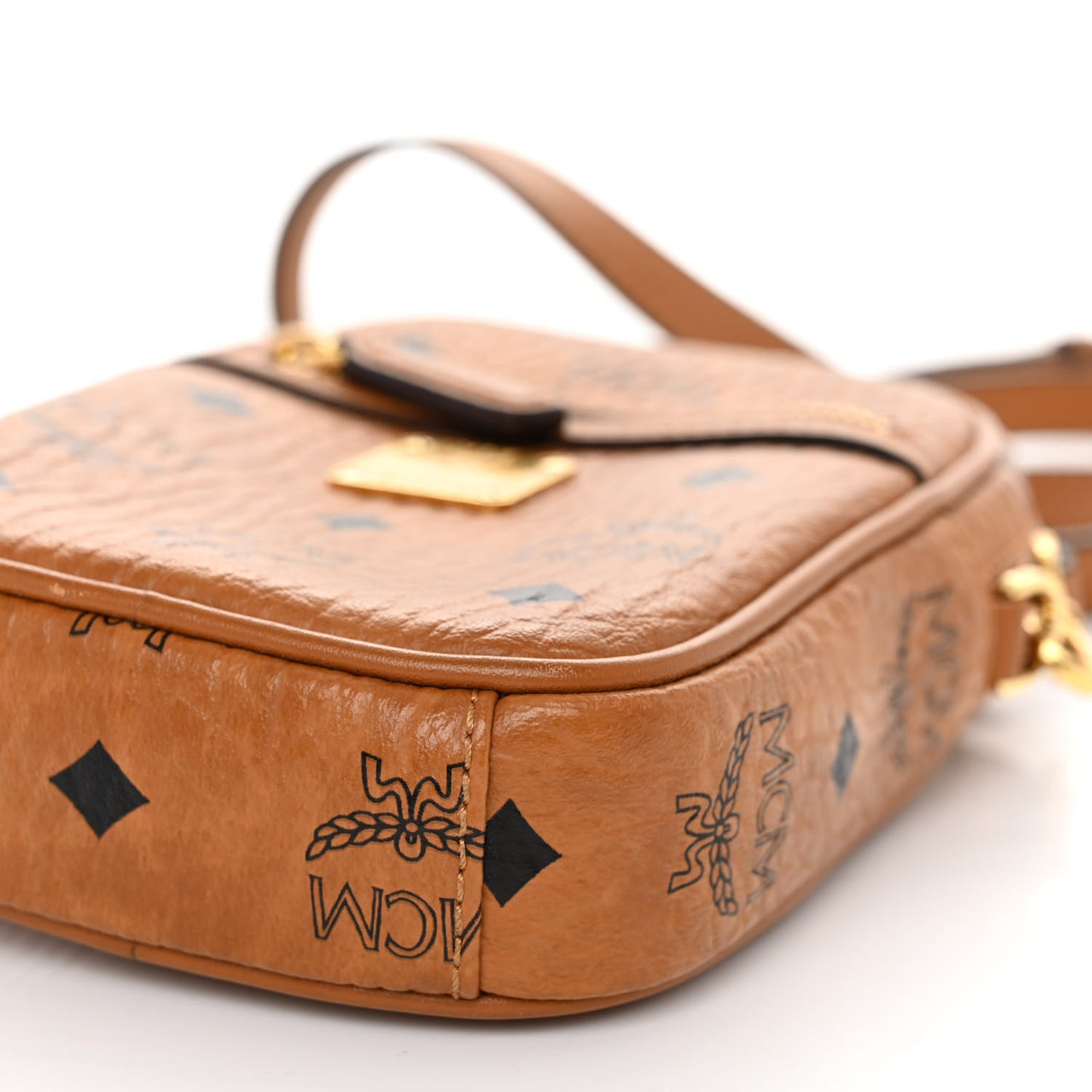 Visetos X-Mini Crossbody Bag Cognac