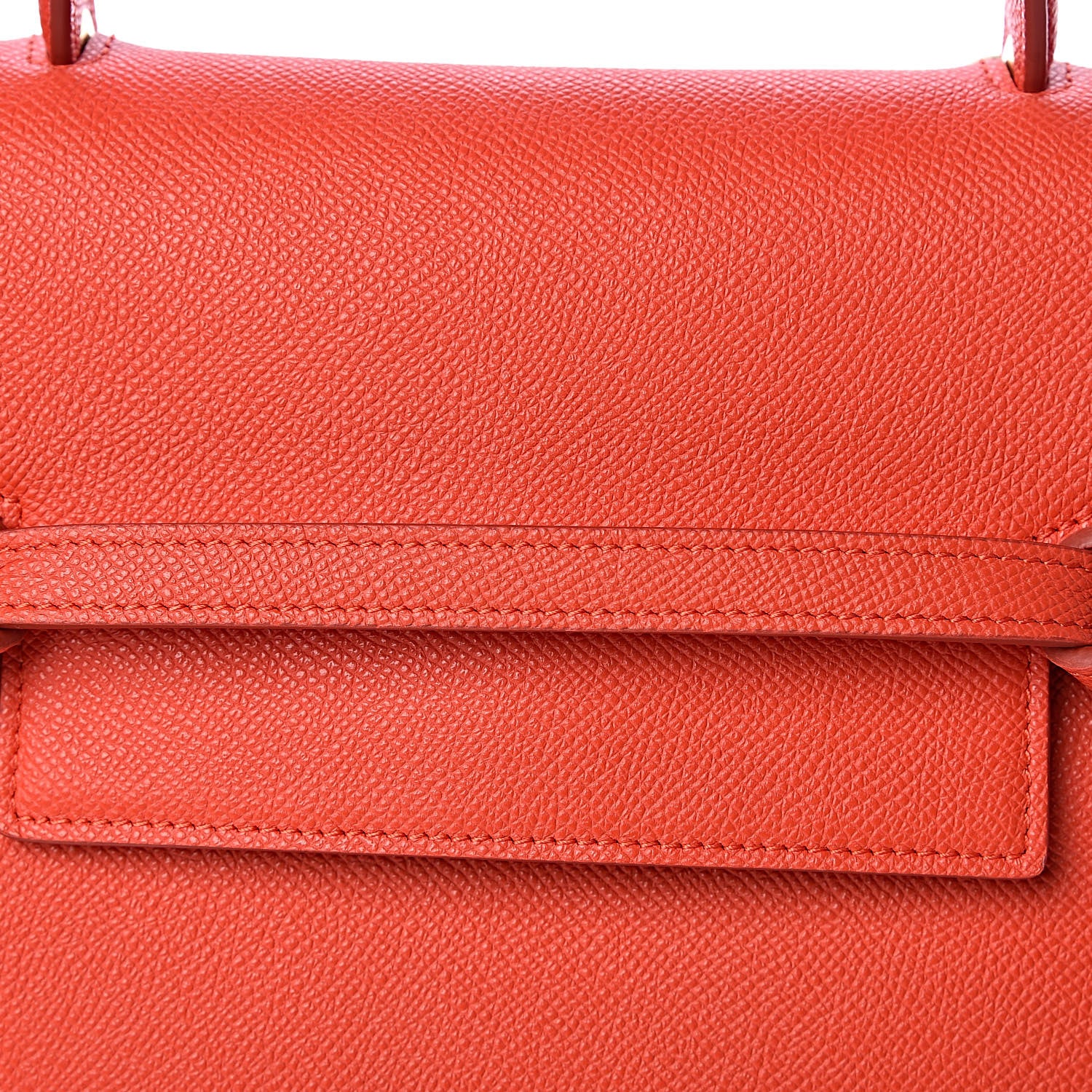Celine Grained Calfskin Micro Belt Bag Coral 9 of 11