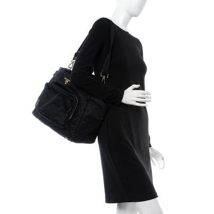 Prada Nylon Vela Baby Bag Black 2 of 11