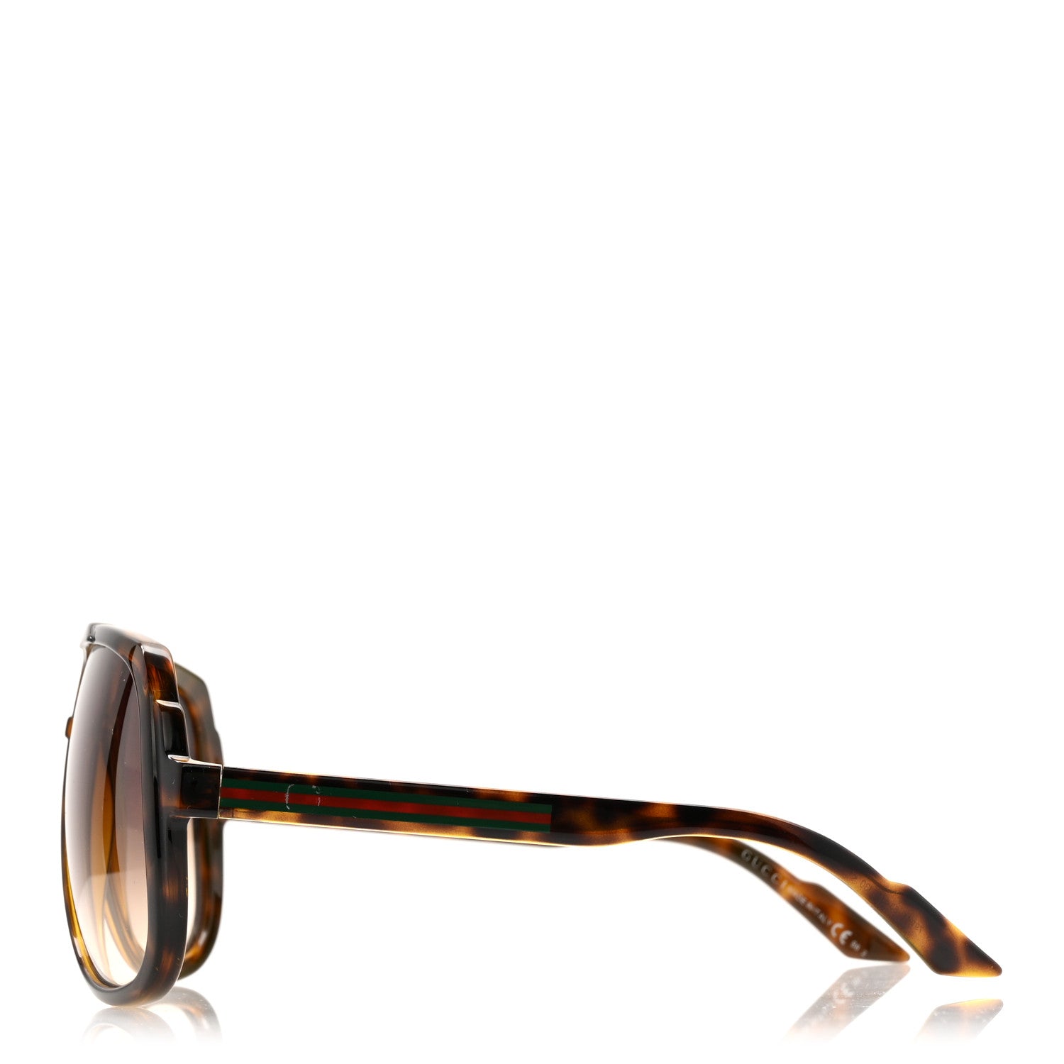 Gucci Acetate Aviator Sunglasses GG 1622/S Tortoise 1822182