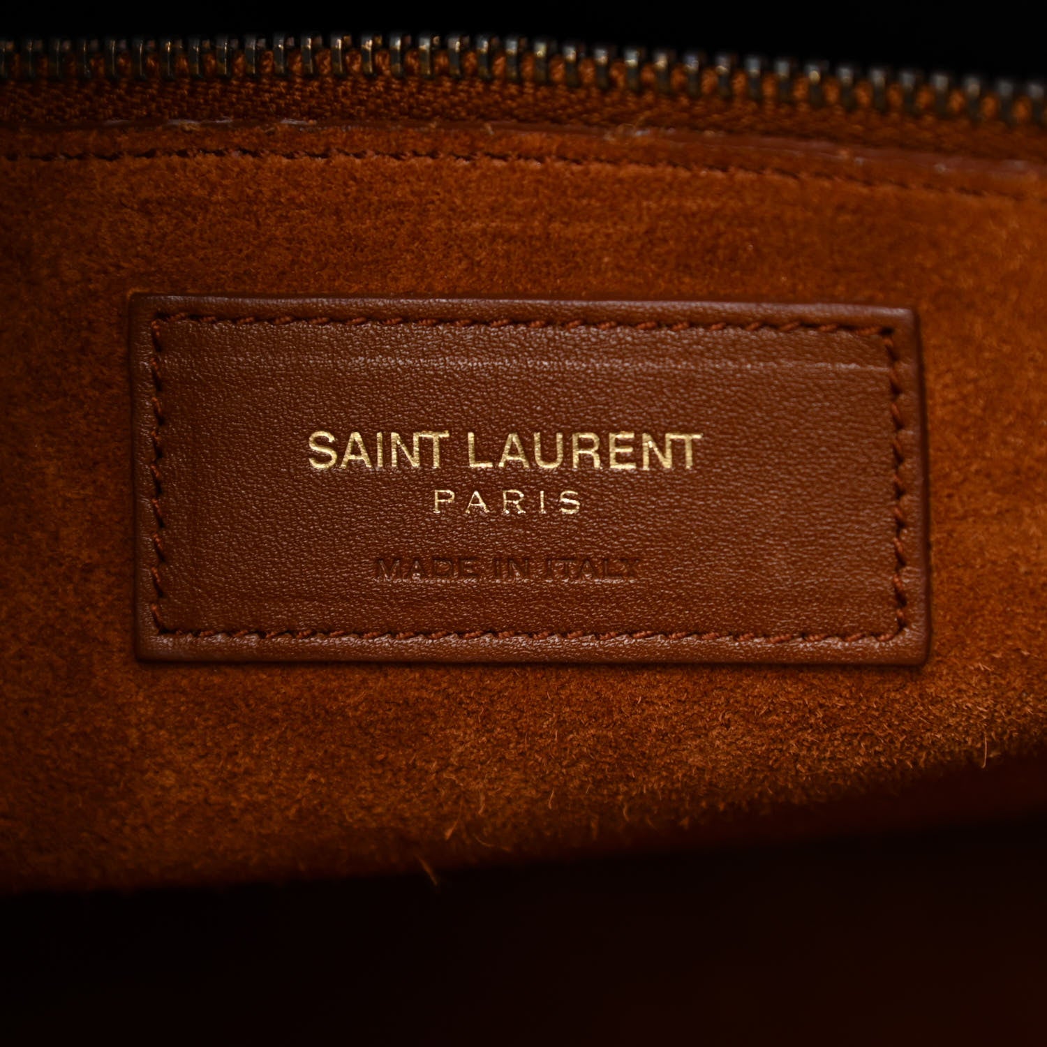 Saint Laurent Calfskin Small Sac de Jour Cognac 7 of 12