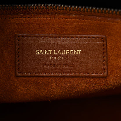 Saint Laurent Calfskin Small Sac de Jour Cognac 7 of 12