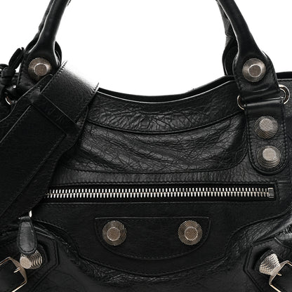 Balenciaga Agneau Giant 21 Silver Hardware City Black 8 of 10