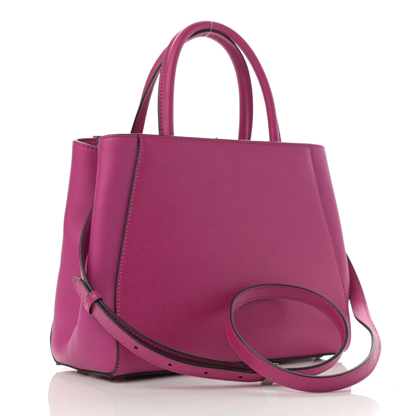 Vitello Elite Petite 2Jours Tote Magenta