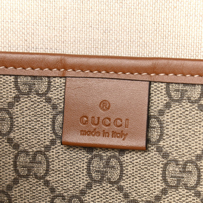 Gucci GG Plus Monogram Medium Signature Web Loop Tote Brown 6 of 10