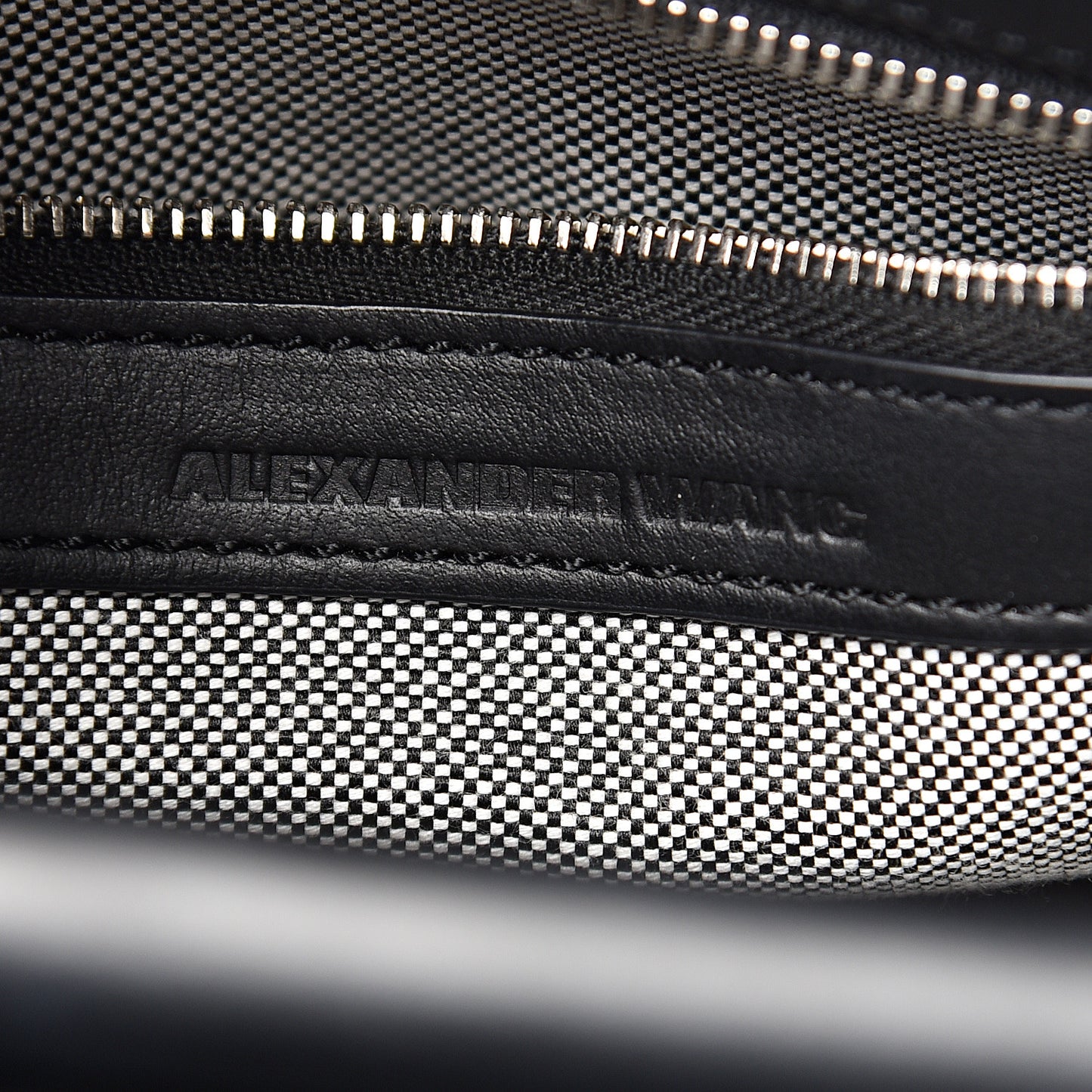 Smooth Calfskin Attica Chain Satchel Black