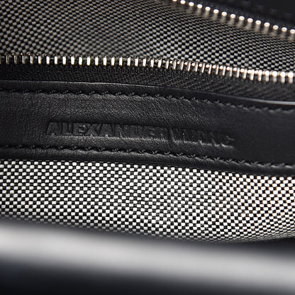 Alexander Wang Smooth Calfskin Attica Chain Satchel Black 5 of 15