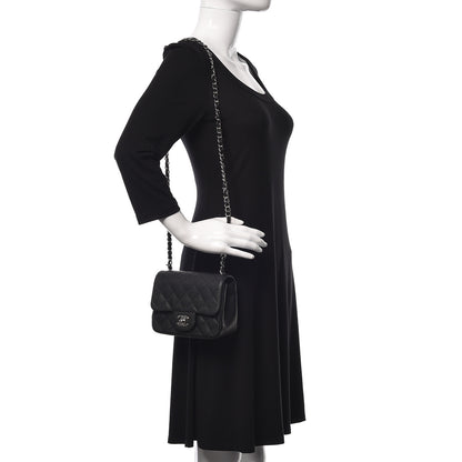 Chanel Caviar Quilted Mini Square Flap Black 2 of 10