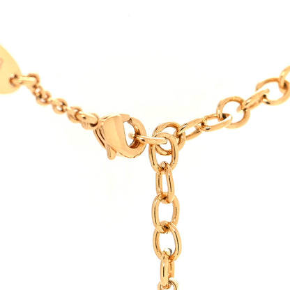 Louis Vuitton Essential V Necklace Gold 4 of 6