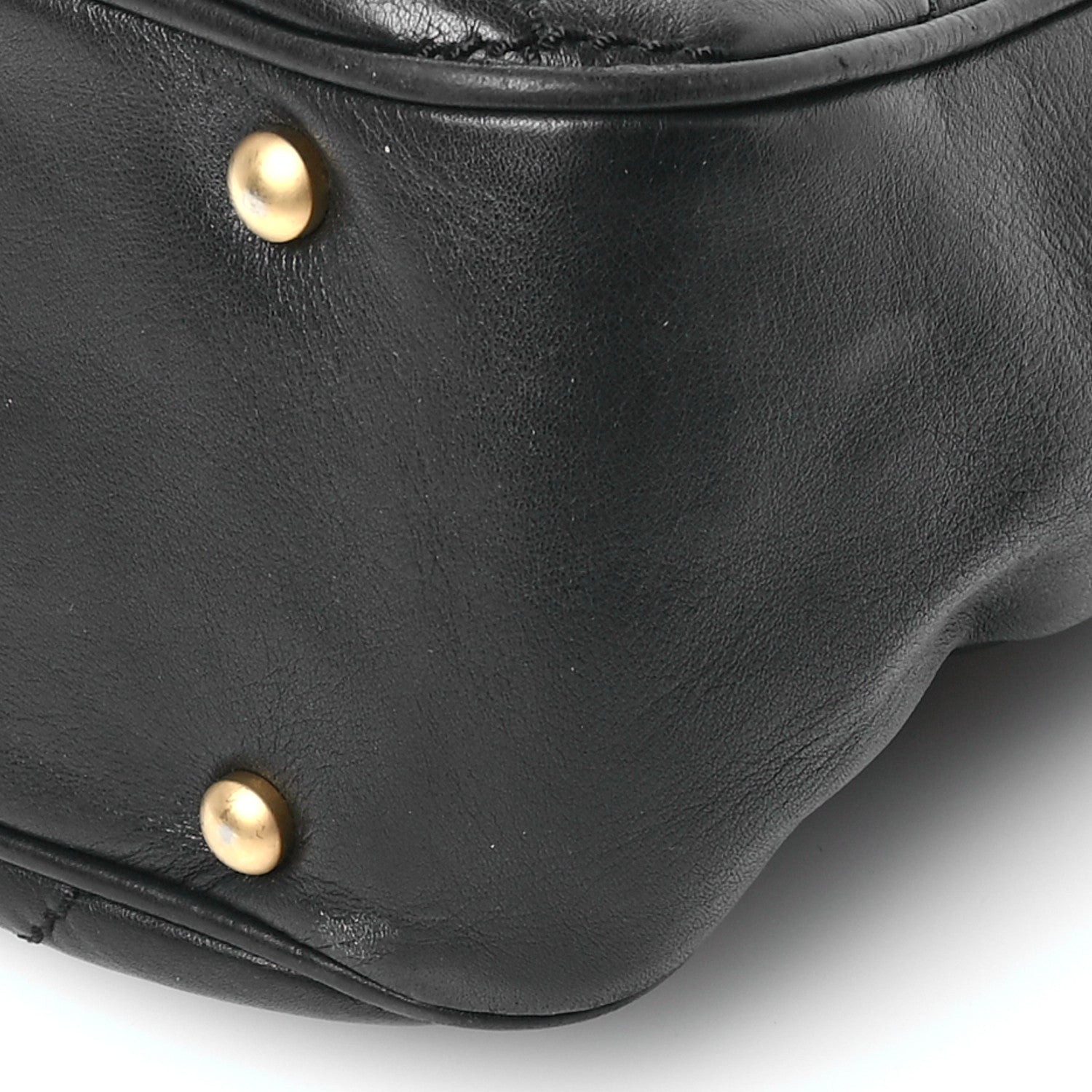 Chanel Calfskin Chocolate Bar Quilted Small Shoulder Bag Black 10 of 11