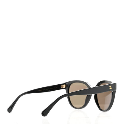Chanel Acetate CC Butterfly Sunglasses 5414 Black 3 of 6