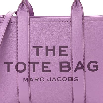 Marc Jacobs Grained Calfskin Medium The Tote Bag Regal Orchid 9 of 11