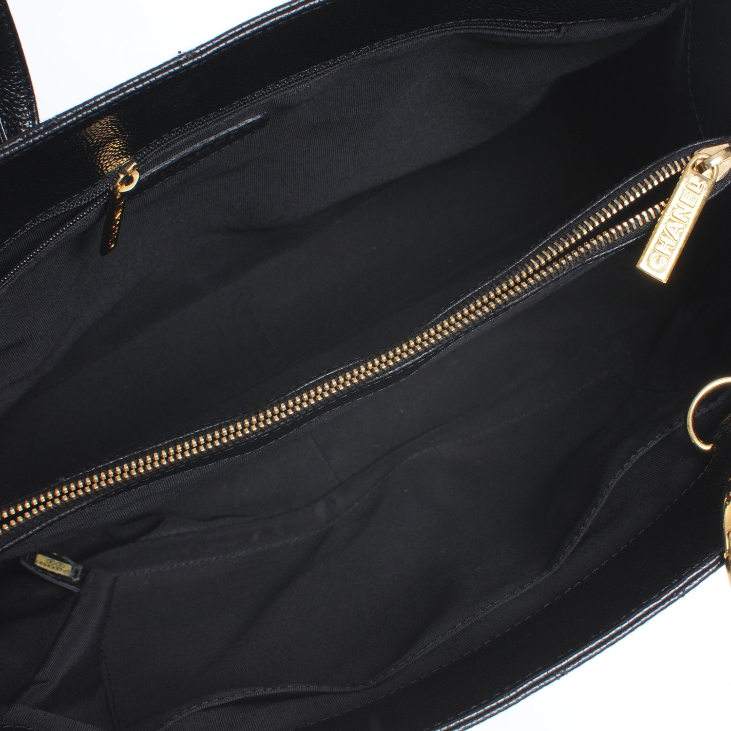 Chanel Caviar Quilted Grand Shopping Tote GST Black 9 of 9