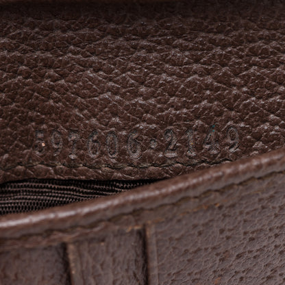 Gucci GG Supreme Monogram Web Mens Ophidia Bi-Fold Wallet Beige New Acero 7 of 12