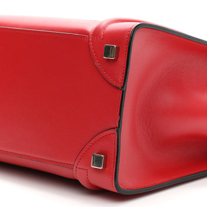 Celine Palmelato Micro Luggage Red 8 of 8