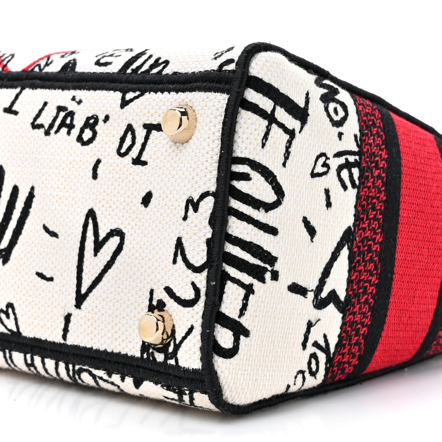 Canvas Medium DiorAmour Graffiti Lady D-Lite Latte