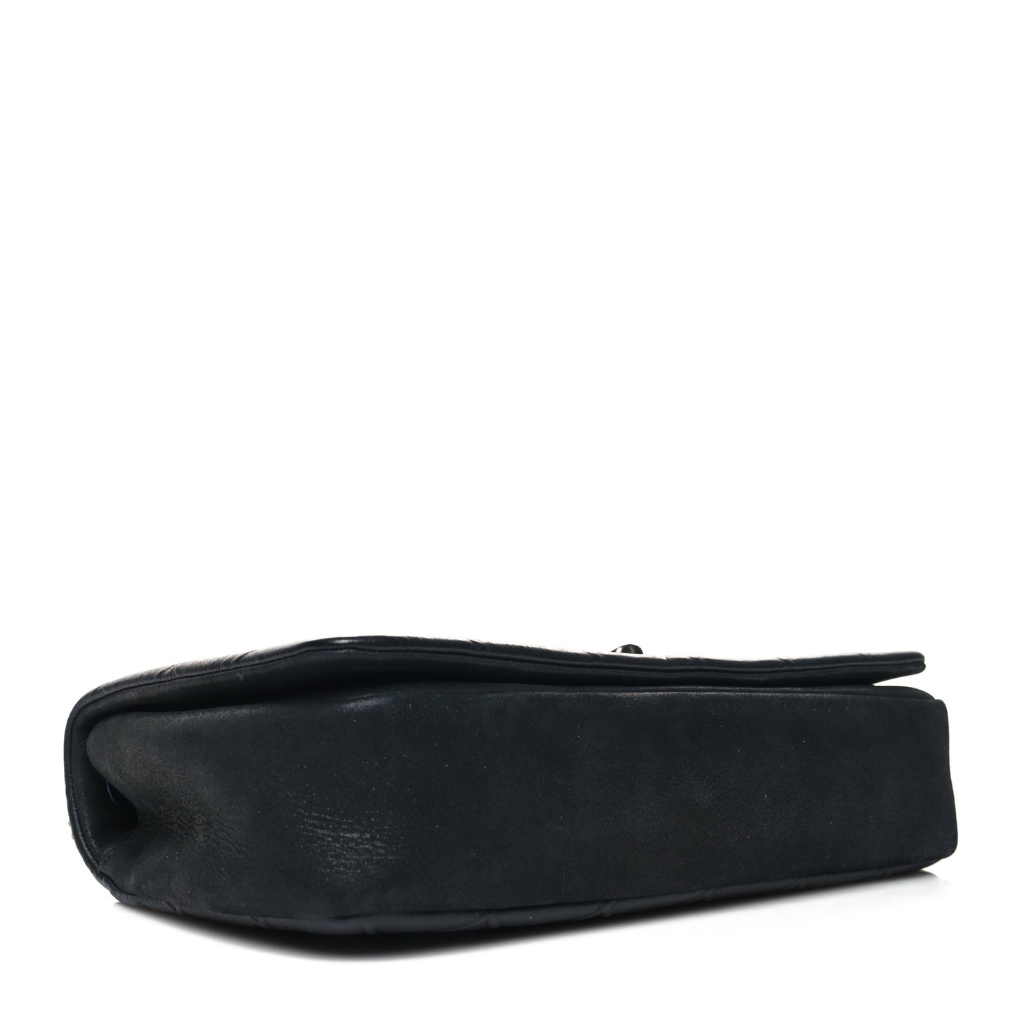 Calfskin Diamond Embossed New Chic Flap Black
