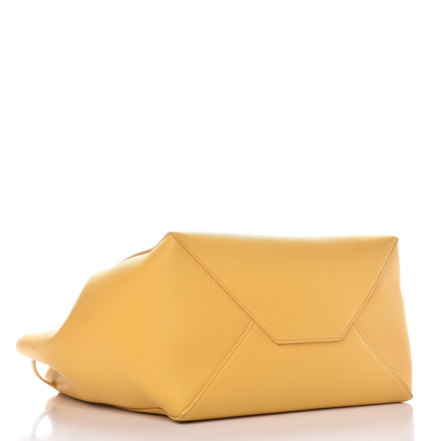 Celine Soft Grained Calfskin Small Belt Cabas Phantom Sunflower 4 of 7