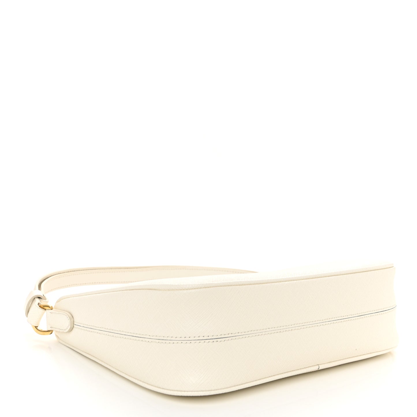 Saffiano Lux Mini Re-Edition Shoulder Bag White