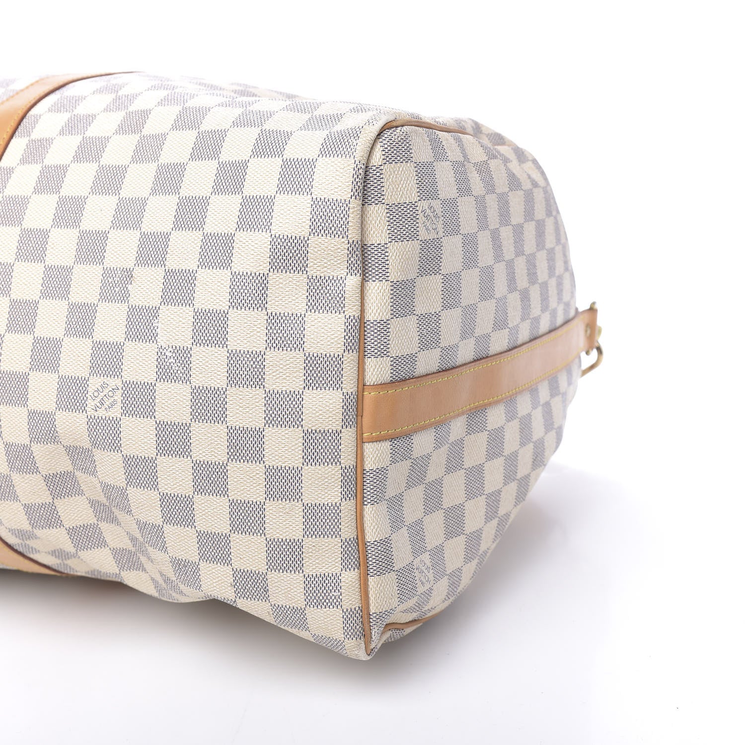 Louis Vuitton Damier Azur Keepall Bandouliere 55 12 of 13