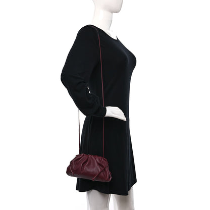 Bottega Veneta Butter Calfskin The Mini Pouch Bordeaux 2 of 8