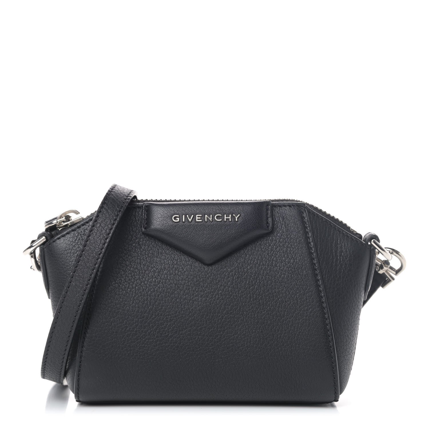 Givenchy Sugar Goatskin Nano Antigona Black 1 of 4
